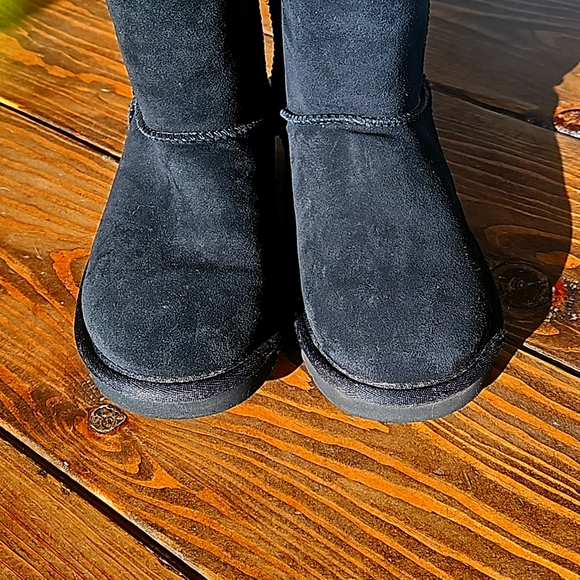 Koolaburra by Ugg Girls Size 5 Black Boots - Picture 7 of 8